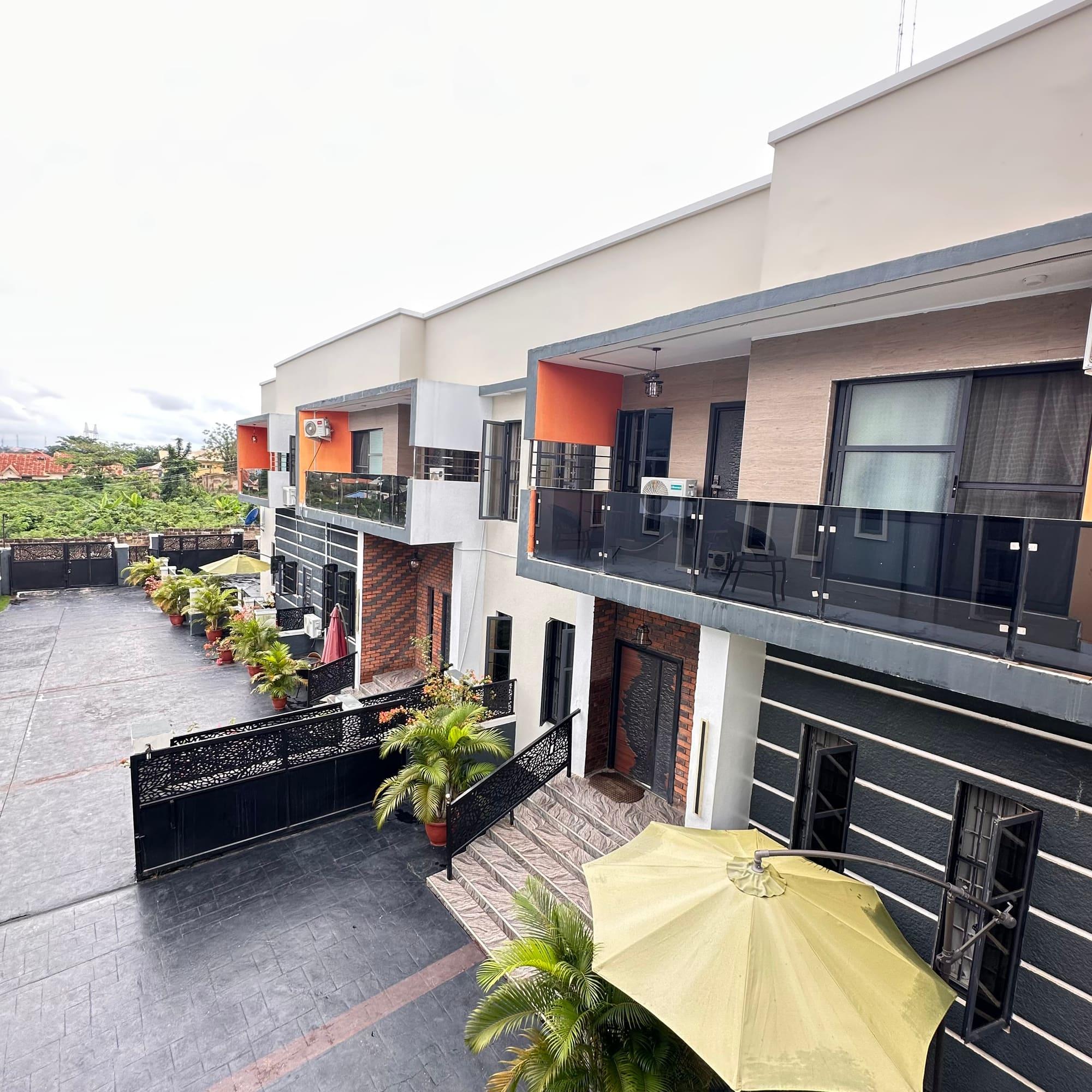 Best Terrace Homes terraced apartments and secure gated driveway
