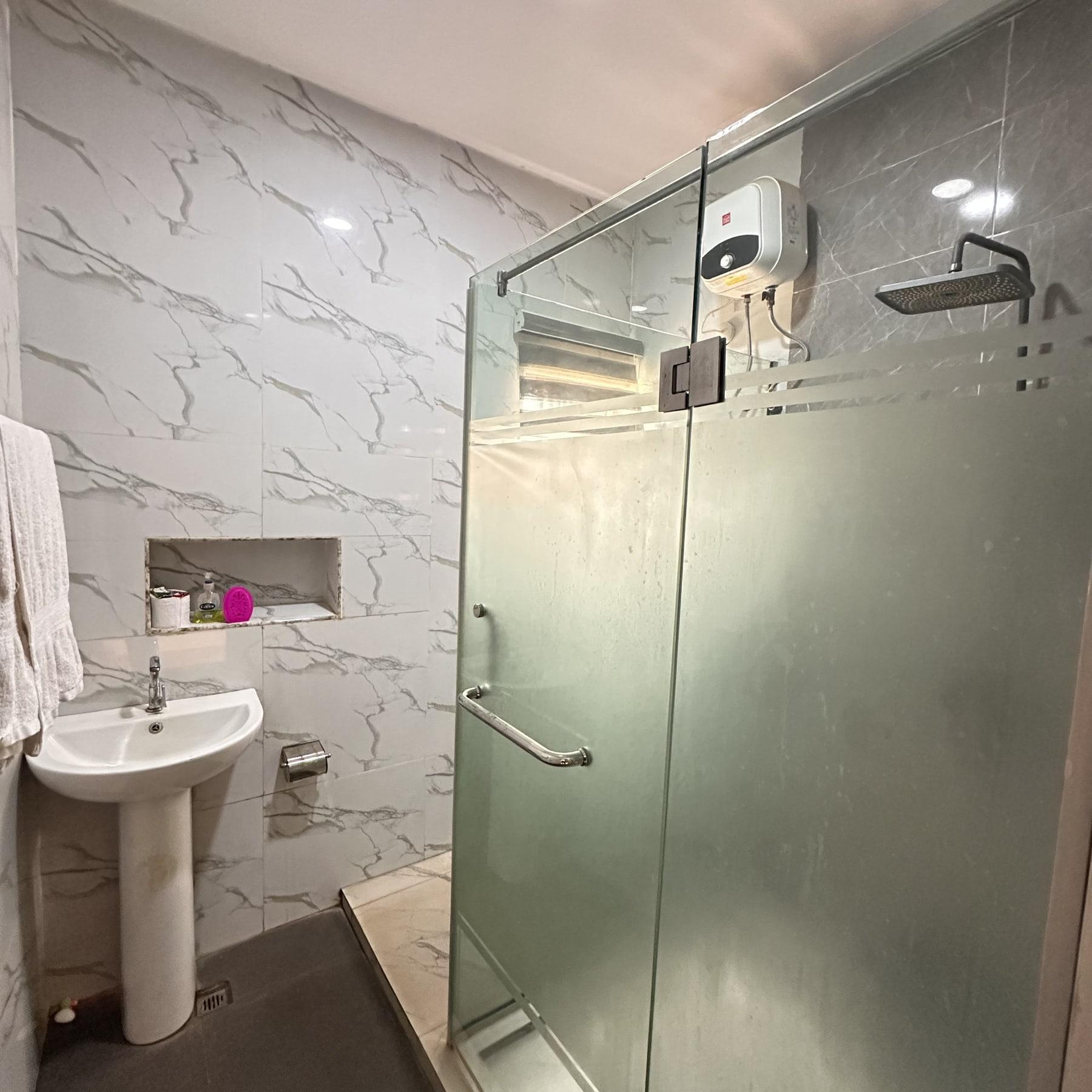 Bathroom in Unit 1
