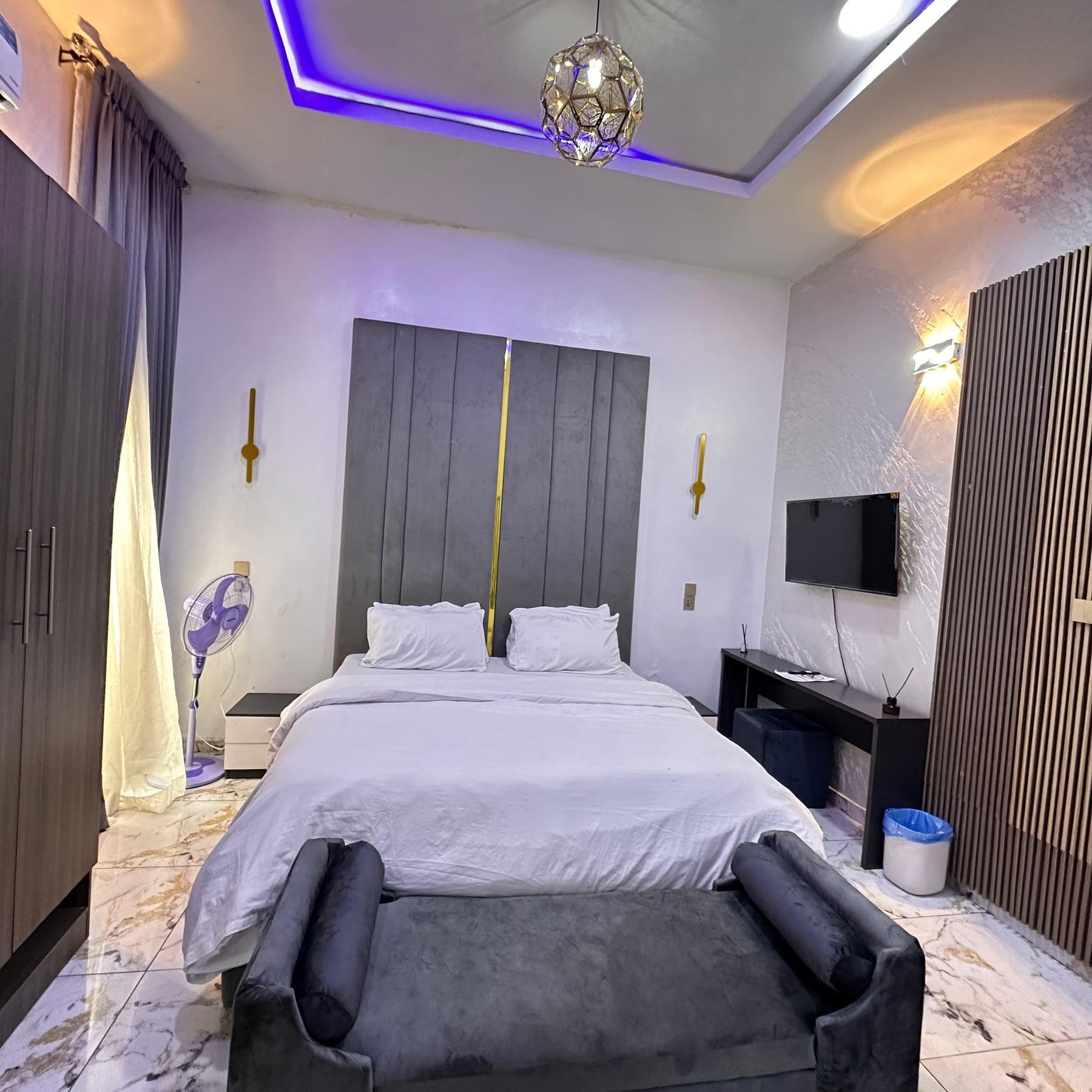 Bedroom in Unit 1