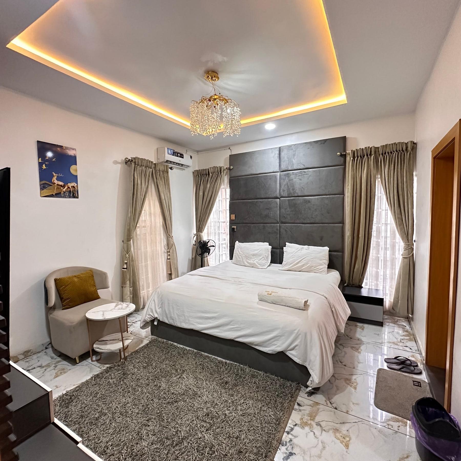 Bedroom in Unit 3